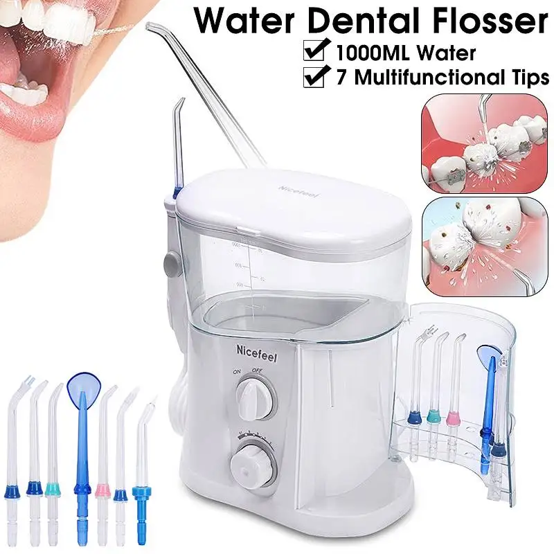 Meilleur 2019 Nicefeel électrique Oral irrigateur soins personnels dentaire Flosser eau brosse à dents dentaire SPA eau Flosser Jet Oral irrigateur