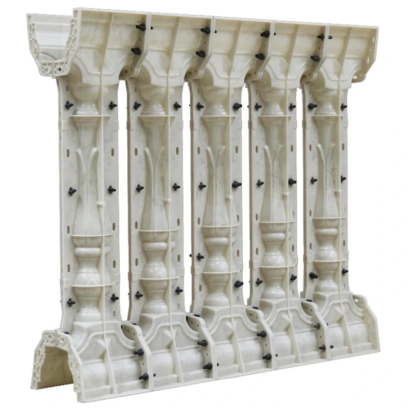 New Design Abs Plastic Concrete Pillar Fence Mould Aa2 Baluster Mold