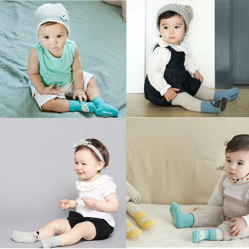 Хлопковые носки для новорожденных; сезон осень-зима; плотные детские носки-тапочки для новорожденных; носки до щиколотки; От 0 до 4 лет