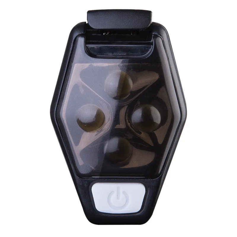 Flash Deal IPX4 Waterproof Night Jogger Running LED Safety Bike Lights with Clip Strobe Lamp Bicycle Warning Light Bicycle Accessories 1