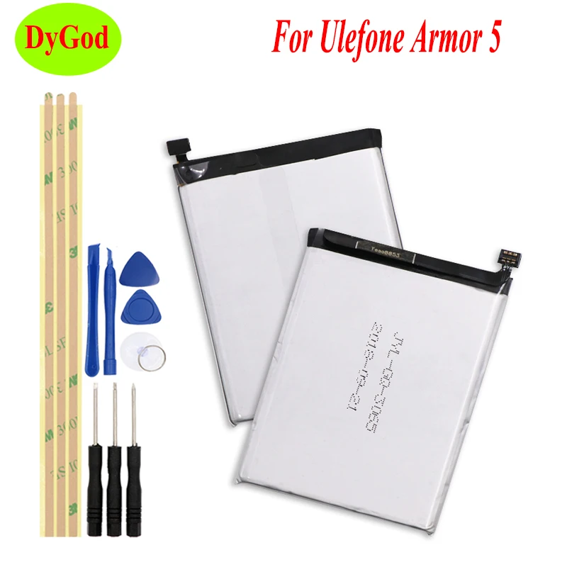 Аккумулятор DyGod 5000 мАч для Ulefone Armor 5 Сменный аккумулятор смартфона с инструментом