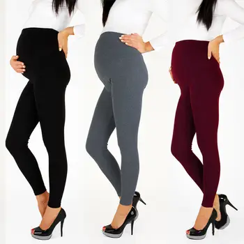 

Women Pregnant Warm Leggings Tights Maternity Stretchy Slim Skinny Leggings Pregnancy Pants