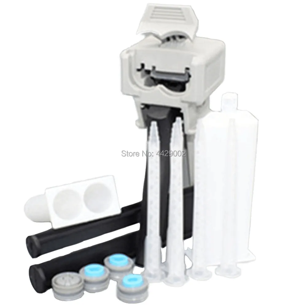 5pcs 1:1 Mixing Dispenser Mixer Mixing Nozzle AB Glue Epoxy Resin Applicator 