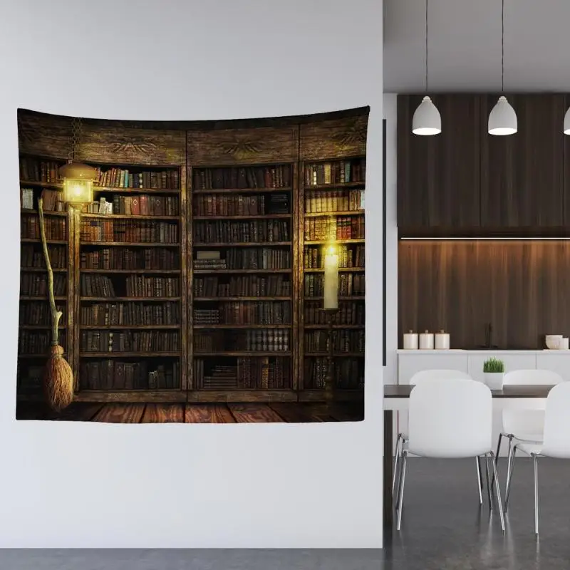 Пользовательские фото обои 3D Европейский стиль ретро Диван ТВ фон настенная бумага настенная книжный шкаф книги фотообои для книжной полки обои