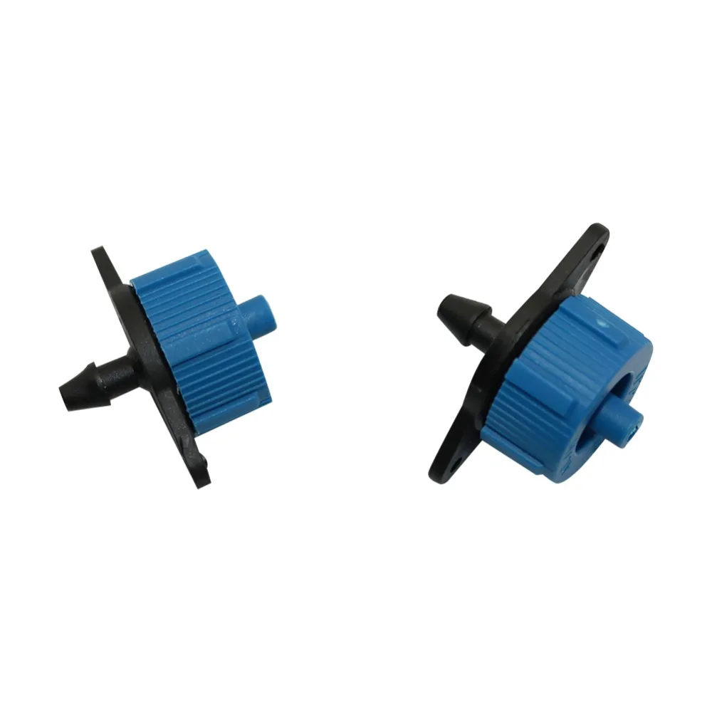 

Adjustable Steady Flow Sprinklers Pressure Detachable Compensating Drippers 4/7Mm Interfaces Garden Drip Irrigation Fittings