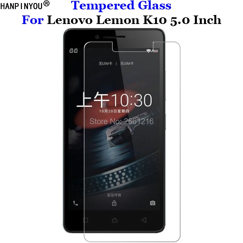 

For Lenovo K10 K 10 Tempered Glass 9H 2.5D Premium Screen Protector Film For Lenovo Lemon K10 E70 K10e70 5.0"