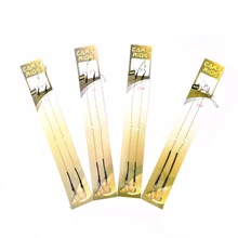 8 шт./4 Pcak для рыбалки на карпа, крючок ссылку готовые установка крюк готов с перекрестной шнуровкой