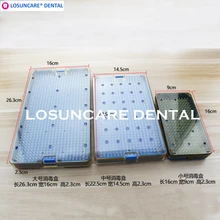 Офтальмологические микрохирургические Инструменты Хирургические автоклавные хирургические силиконовые дезинфекции коробка стерилизации лоток