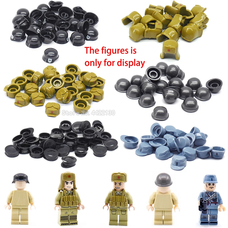 

Building Blocks Lot World War 2 Military Major Powerful Country Army Figures Mini Equipment Helmet Military Toy With Legoinglys