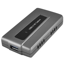 Ezcap USB 3,0 HD игровая карта устройства для захвата видео потоковая запись EasyCap 1080p 60fps подключи и играй для xbox One PS4 WII U