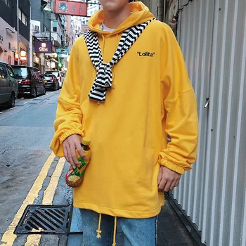 

Autumn New Hoodies Men Fashion Embroidery Casual Sweatshirt Man Hip Hop Streetwear Long Sleeve Hooded Pullover Male Clothes
