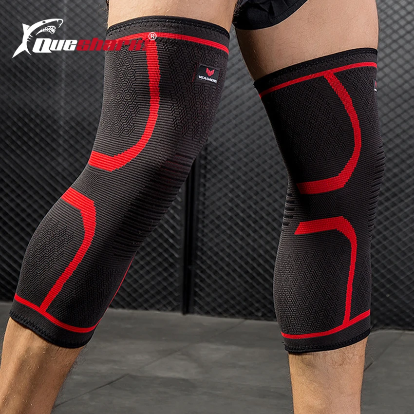1 زوج البقع طويلة منصات الركبة كرة السلة كرة القدم الكرة الطائرة Legwarmers اللياقة البدنية دعامة الركبة دعم التدريب تجريب نيبادس
