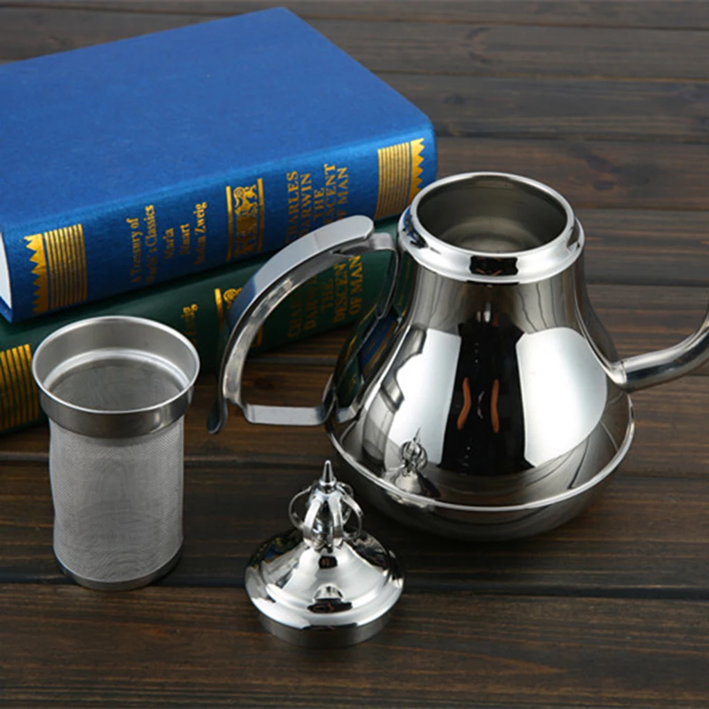 Гусиная шея чайник залить над кофе воды чай ручной капельный горшок из нержавеющей 1.2L