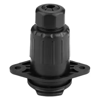 

24V 7 Pin Trailer Socket Towing Connector Adapter for Car Semi Trailer Truck Caravan araba aksesuar