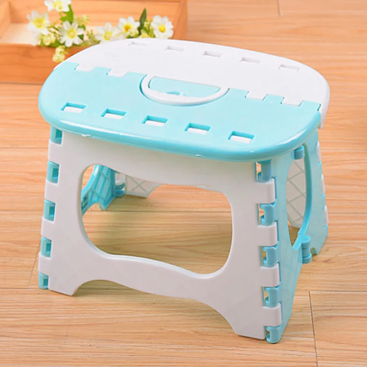

Portable folding bench plastic Cartoon cat head chair The bathroom stool Outdoor fishing stool foldable chairs