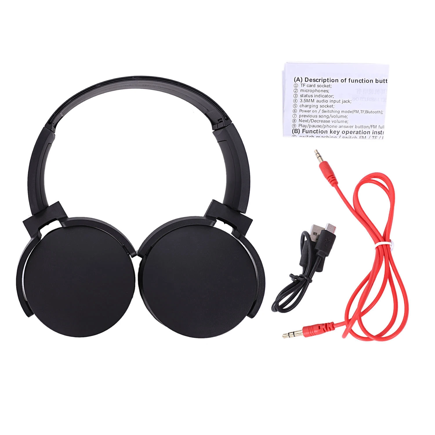 Kubite 350BT активные шумоподавления беспроводные Bluetooth наушники с микрофоном Hi Fi