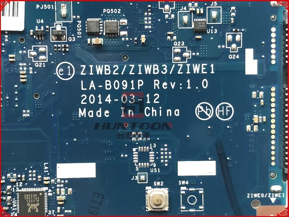Оригинальная 5B20G06294 для Lenovo Ideapad B50 70 материнская плата ноутбука ZIWB2/ZIWB3/ZIWE1 LA B091P SR170