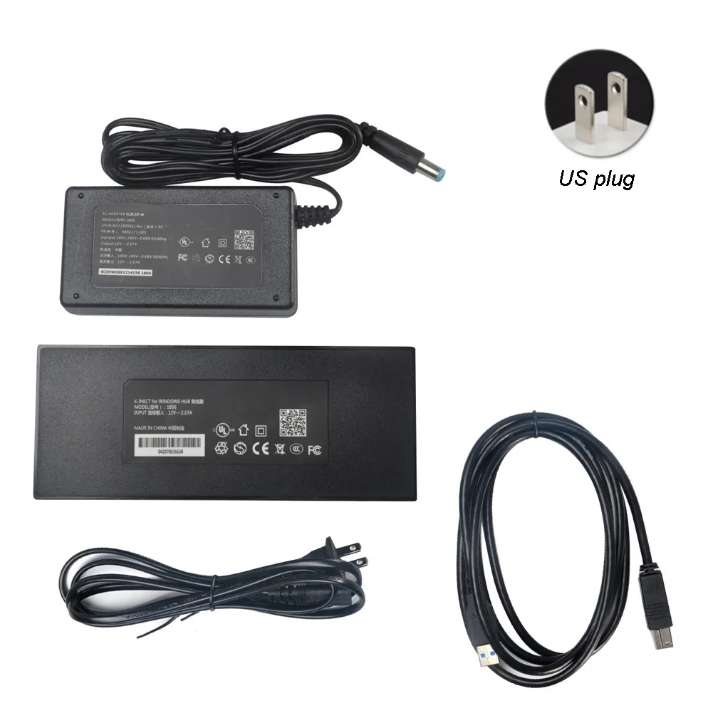 Игровые аксессуары Портативный USB 3,0 для Xbox One S/X адаптер питания Профессиональный ABS Поддержка Windows PC для Kinect 2,0