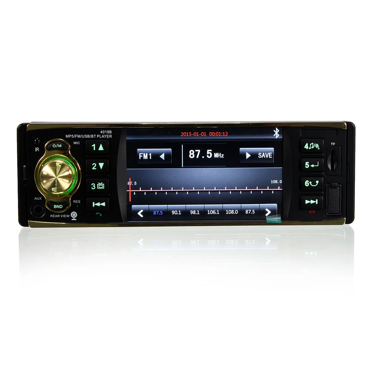 

4.1 Inch 12V bluetooth AUX Input Stereo Radio FM HD MP5 Player Car Vehicle Video Player 4019B 175 x 100 x 160 mm