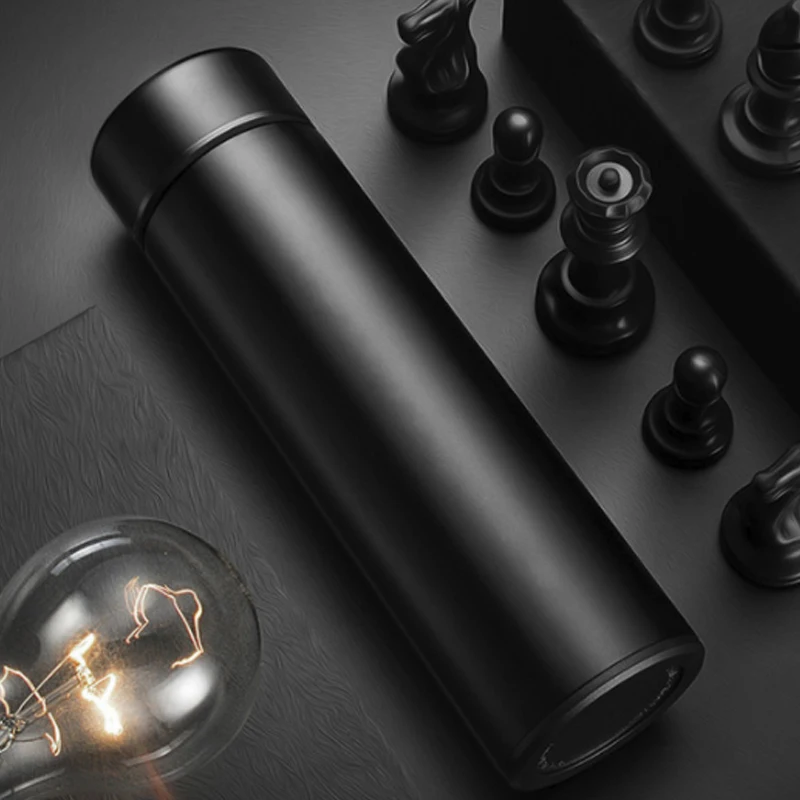 

Insulate Thermos Tea Mug with Strainer Thermo Mug Thermos Coffee Cup 500 ML Stainles Steel Thermal Bottle Vacuum Flask with Lid
