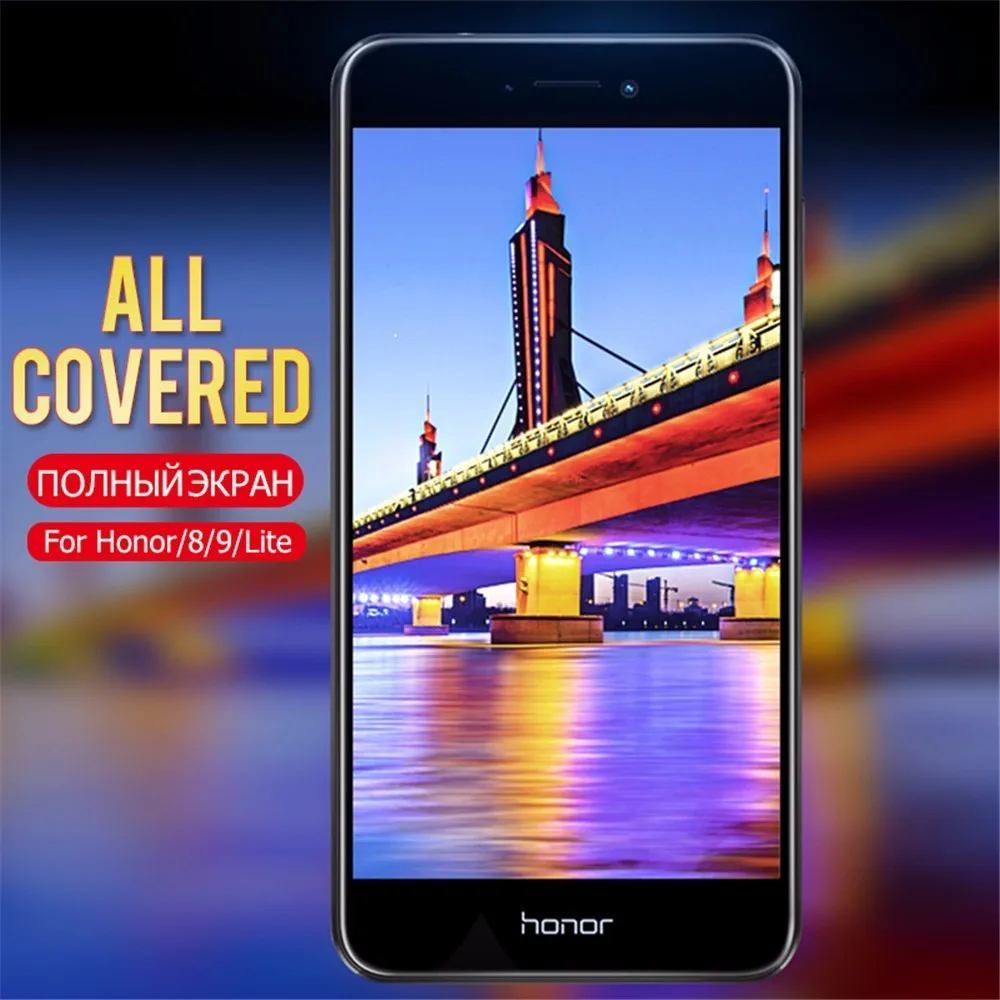 Стекло для Huawei Honor 20 20i 10 9 8X 7X P30 Lite защита экрана 0 25 мм противоударное защитное