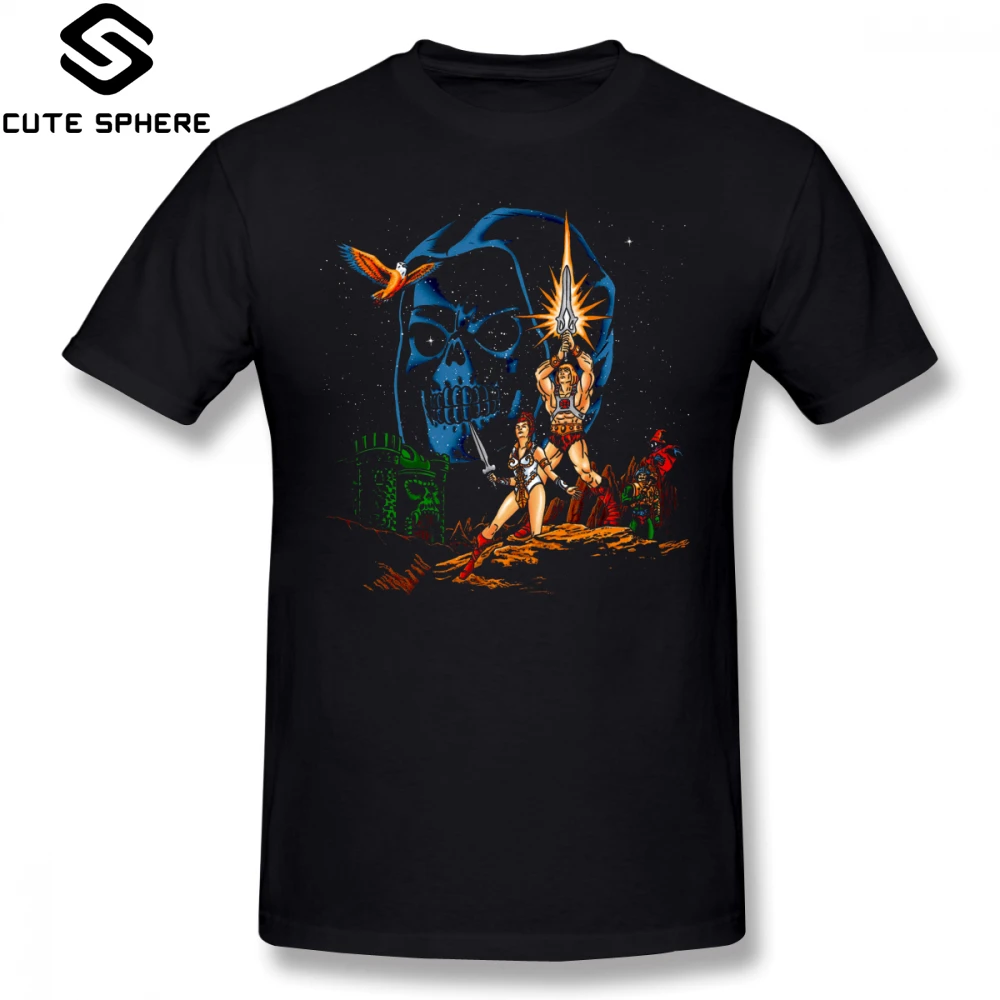

Masters Of The Universe T Shirt Star Masters T-Shirt 100 Cotton Plus size Tee Shirt Short Sleeve Printed Men Classic Fun Tshirt