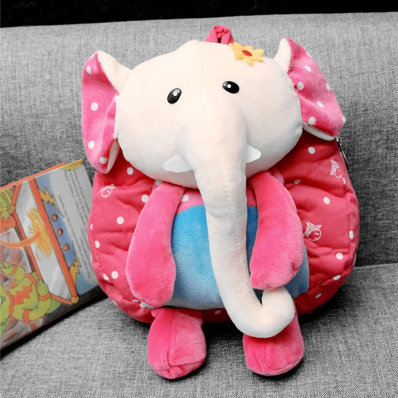 New Cute Cartoon Kids Plush Backpacks Toy Children's Gifts ...