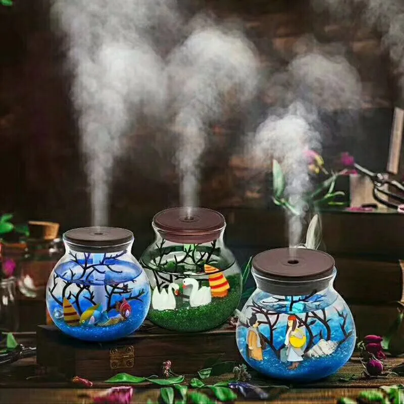 

Manual Make Tiny Scenery Ecology Bottle Humidifier Originality Magic Ecology Bottle Humidifier