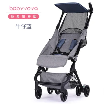 

Babyyoya stroller ultra light folding aluminum frame baby travel umbrella carts can be on palne