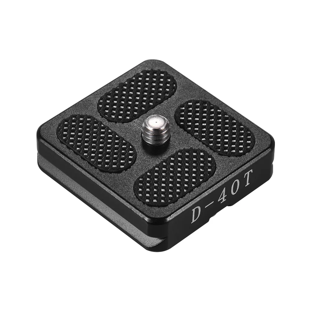 

1/4" Screw 40*38mm Aluminum Alloy Universal Quick Release Plate for Arca Swiss Monopod Tripod Ball Head Camera Accessory