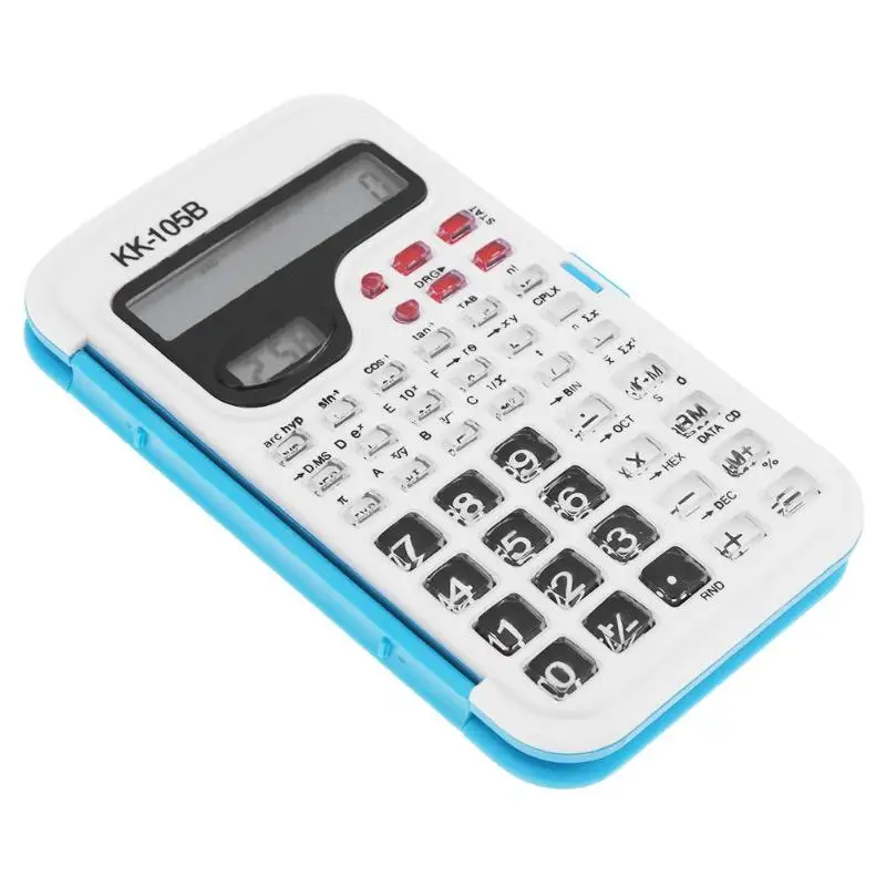 

Hot Handheld Student's Scientific Calculator 2 Line Display KK105B Portable Multifunctional Calculator for Mathematics Teaching