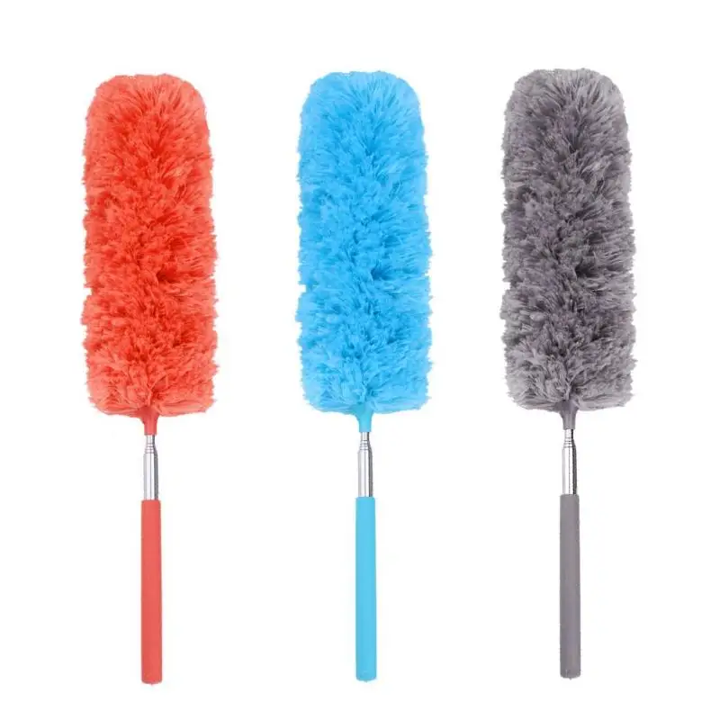 

Adjustable Microfiber Dusting Brush 2019 Extend Stretch Feather Duster Air-condition Furniture Household Cleaning Accessories