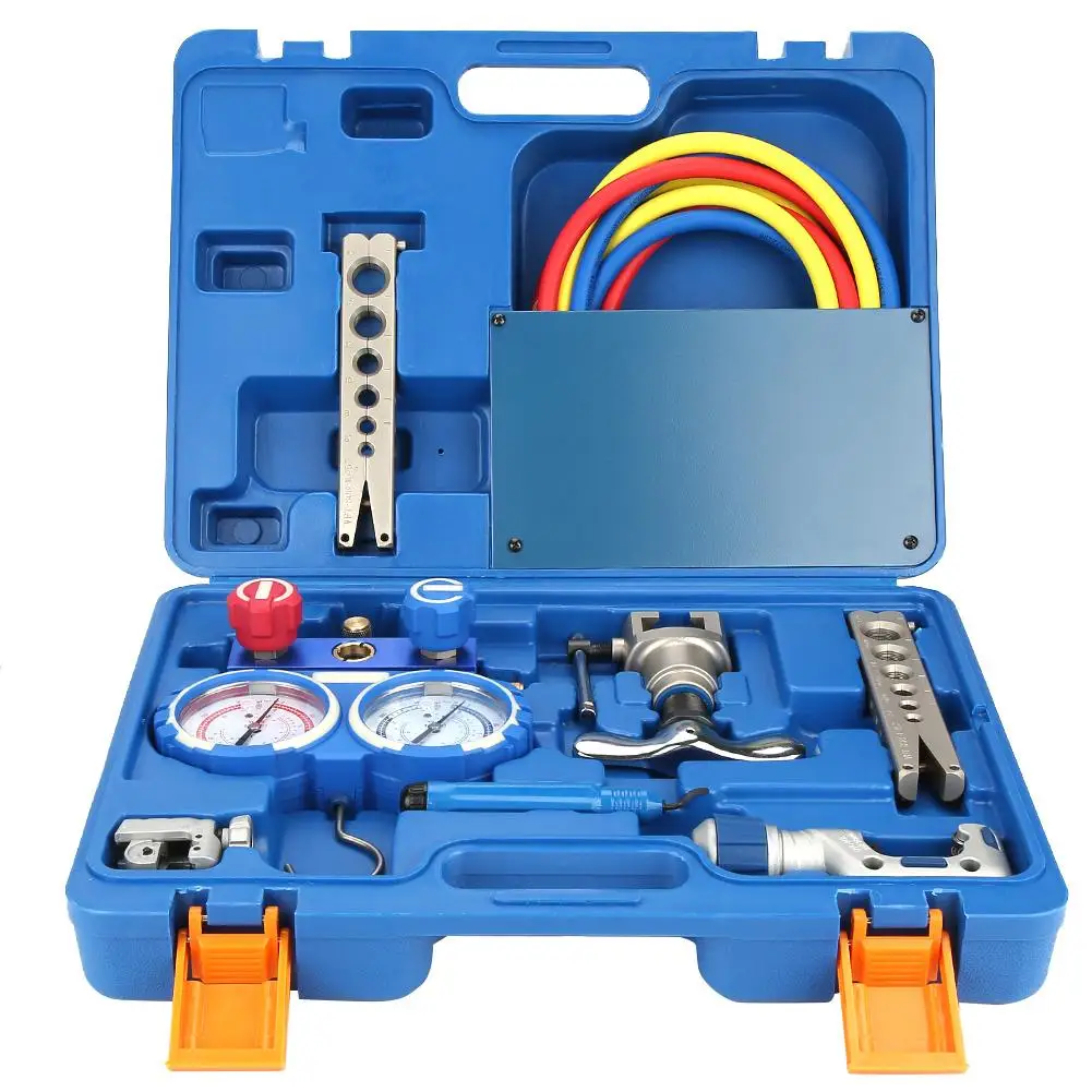 

1 Box Refrigeration Tool Kit 1/4 inch- - 3/4 inch Expander Refrigeration Tool Set with Pipe and Cutter 2019 new style fashion