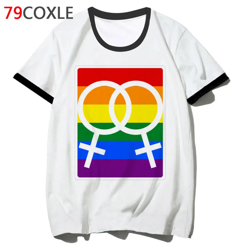 Мужская футболка с символом Gay Pride уличная в стиле хип-хоп Харадзюку забавная для