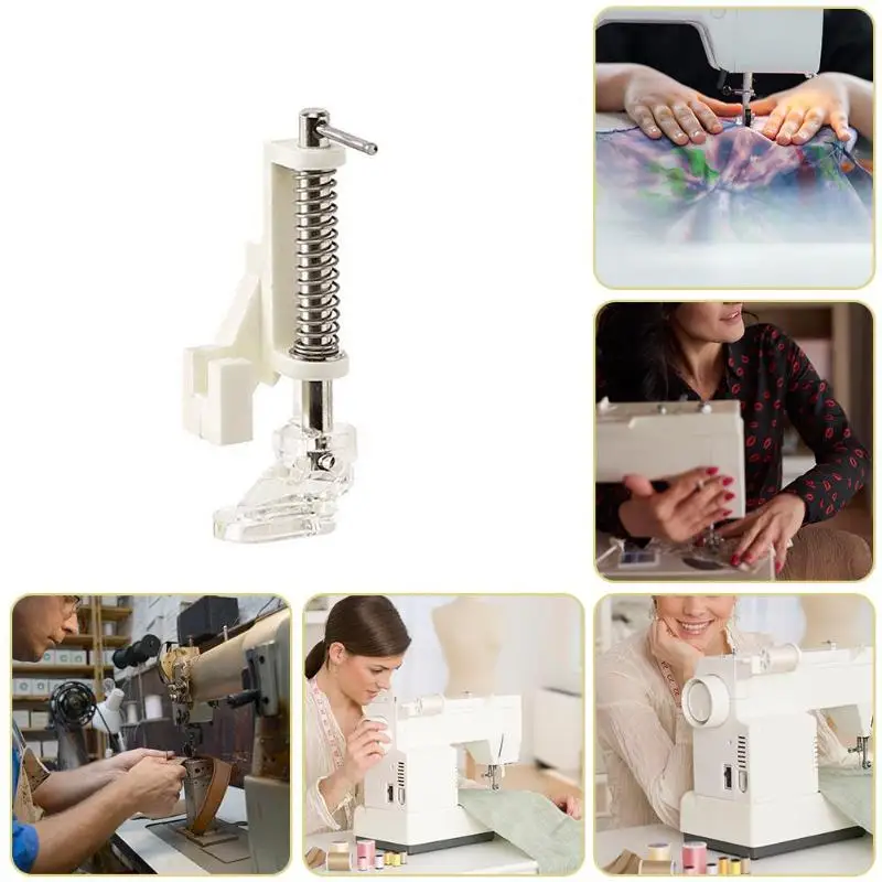 

Multi-function Quilting Cross Stitch Metal Embroidery Sewing Machine Presser Foot Darning Free Motion Sewing Kit Accessories