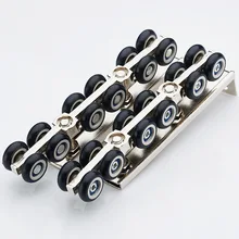 12 колесиков подвесное колесо деревянная дверь подвижная дверь раздвижная дверь бесшумный шкив подшипник 200 кг