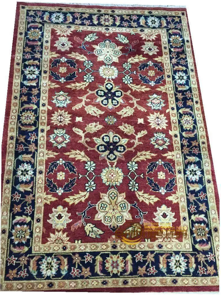 Ковер в имитации древнего Европейского Aubussen вышитый диван пол использовать прямоугольный ковер геометрический Коврик спальня