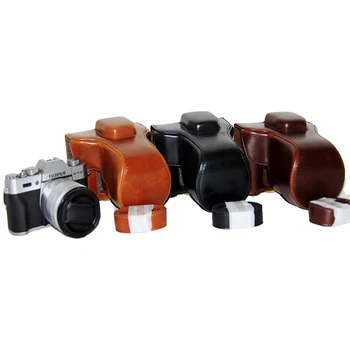 

For Fujifilm X-T10 X-T20 X-T30 Camera PU Leather Cover Protector Cases Portable Camera Protective Bag Case High Quality