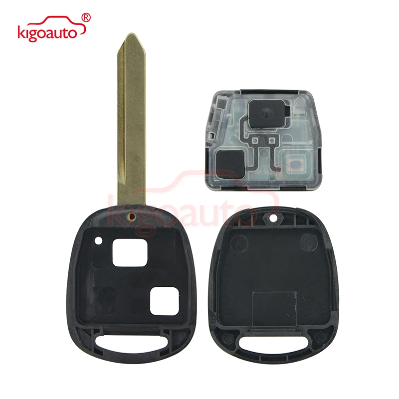 Price Kigoauto Remote key 2 button TOY47 434mhz no chip for Toyota RAV4 Corolla Yaris