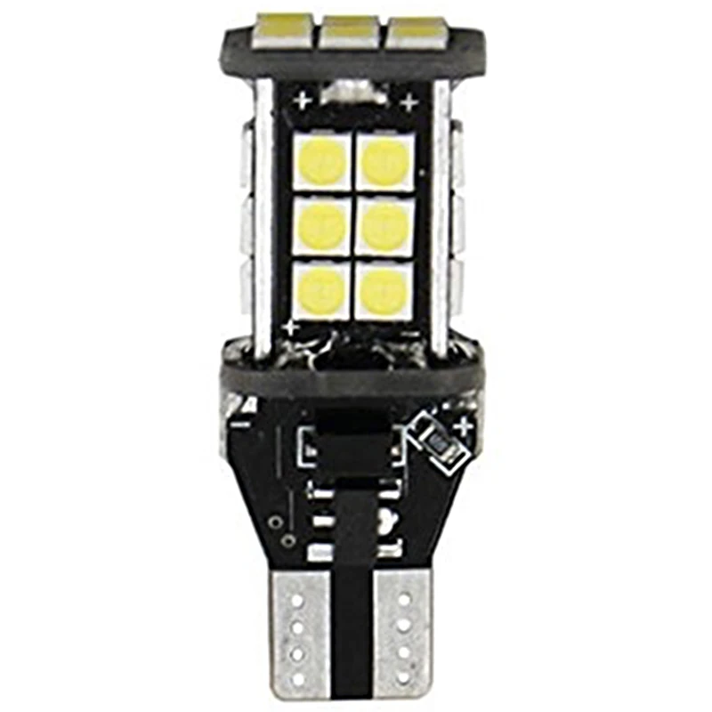 

1Pc Error Free 921 912 T10 T15 W16W Led Reverse Light, 24Smd 3030 Led Bulb 1500 Lumens Extremly Bright For Car Led Backup Reve