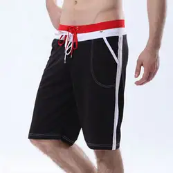 Летние мужские Брендовые спортивные для бега шорты стройнящие брюки эластичные мужские шорты для спортзала Капри сетчатые быстросохнущие