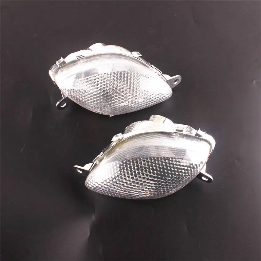 

Front Turn Signals Light Blinker Indicator For Suzuki Hayabusa GSXR1300 1999-2007 00 01 02 03 04 05 06 Clear