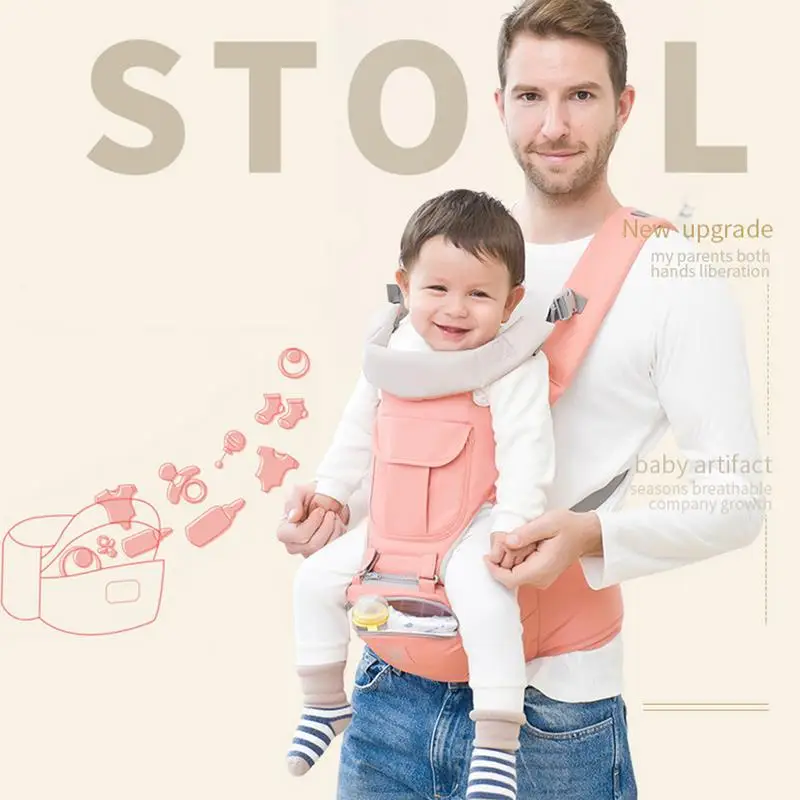 

Multifunctional Baby Carrier Breathable Front Facing 3 In 1 Infants Comfortable Sling Backpack Pouch Wrap Bebe Kangaroo Bag