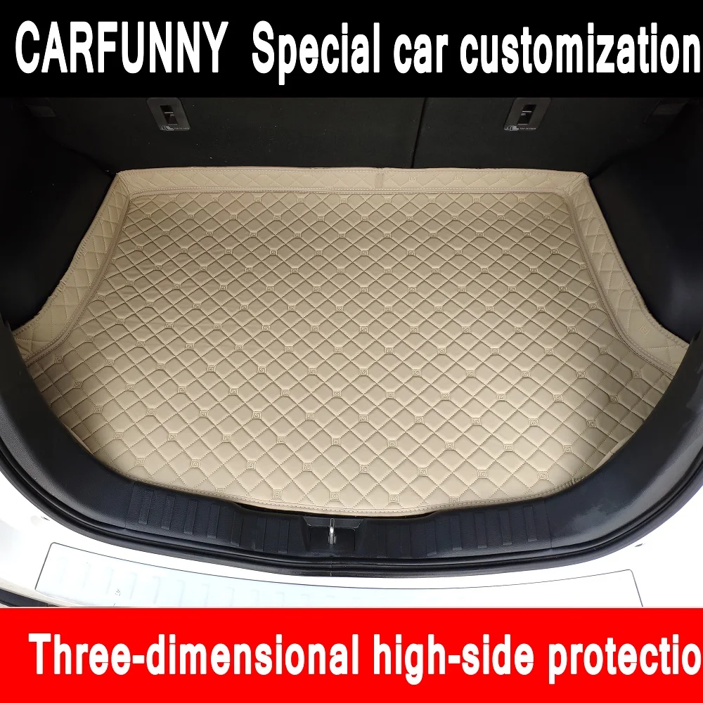 

CARFUNNY custom fit car trunk mats for all mode Chevrolet AVEO Cruze Captiva Camaro TRAX