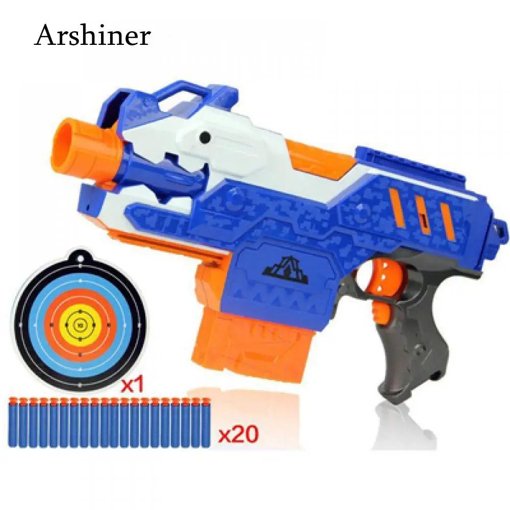 Мягкие пули игрушечный пистолет костюм для Nerf Дарт идеальный Рождественский