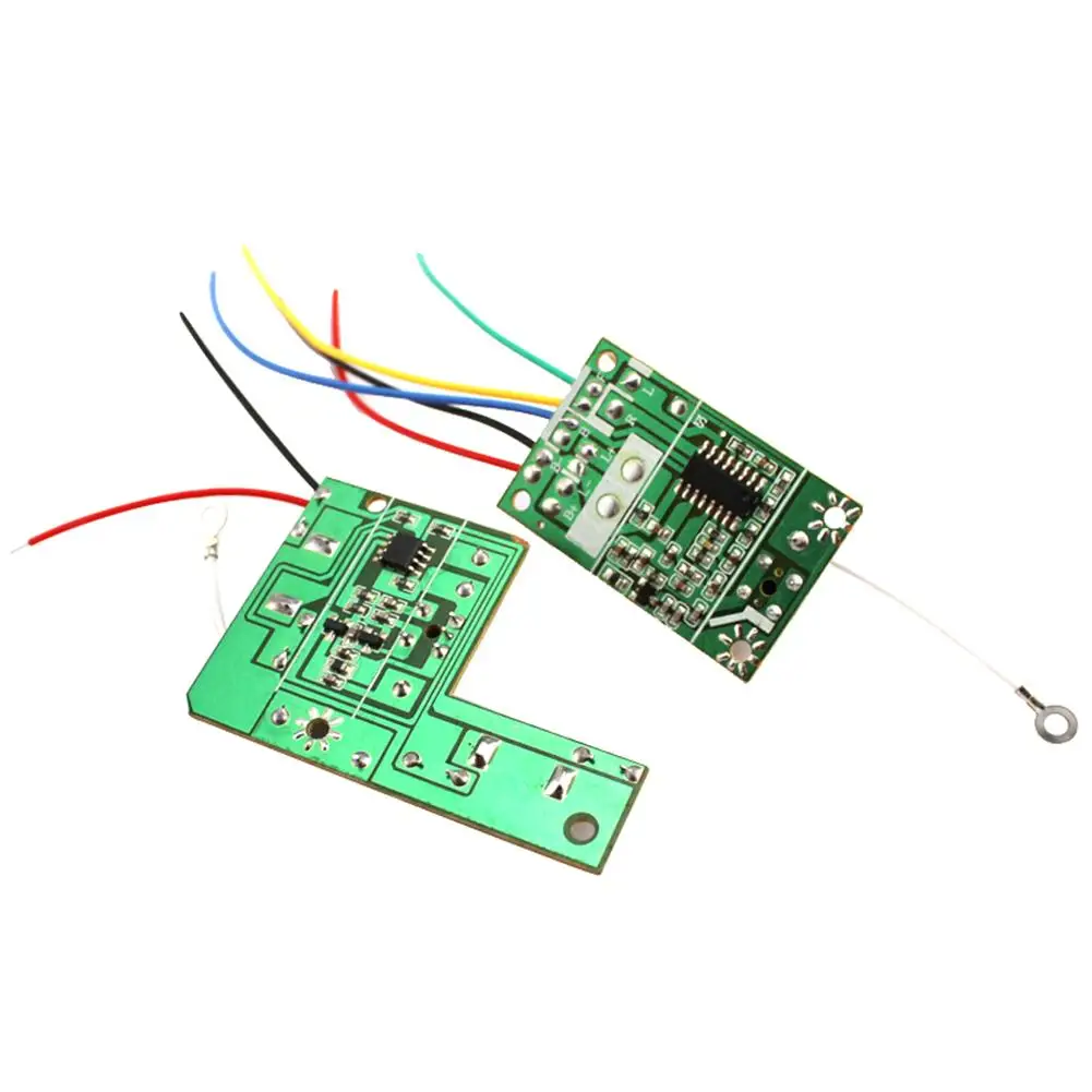

27 MHZ Two Channels 40 MHZ Four-way 2.4G 8 Channels Remote Control Module Remote Control Car Toy Accessories