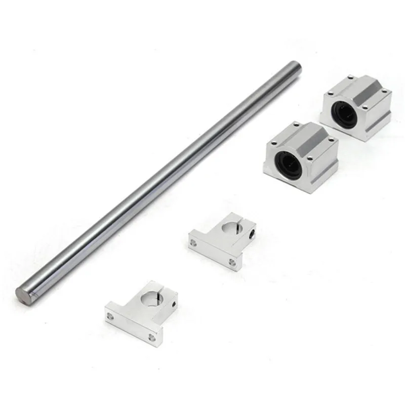 2 x 12mm Linear Rail Shaft Support CNC Router Mill Lathe DIY Parts