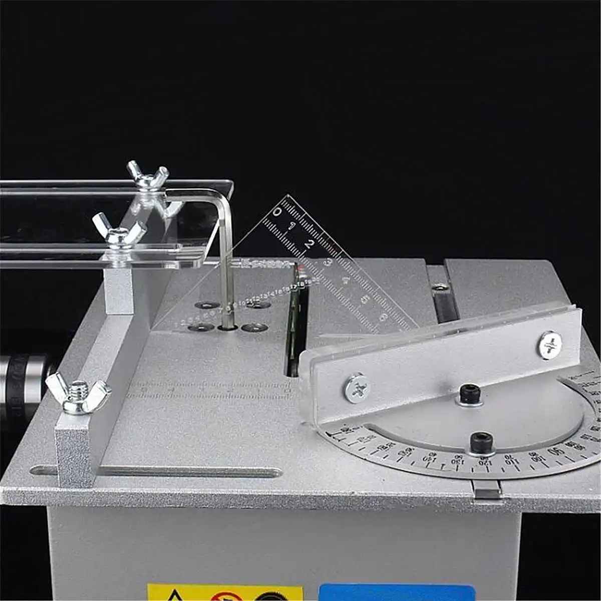 Mini Table Saw Wood Working for Bench Lathe Electric Polisher Grinder DIY Model Cutting Saw Machine Kit Mini Table Saw Wood Working for Bench Lathe Electric Polisher Grinder DIY Model Cutting Saw Machine Kit