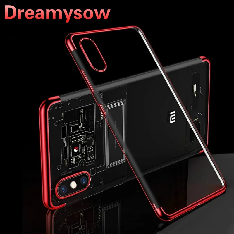 

Plating Case For Xiaomi Mi 9 SE Mi 8 A2 Lite Silicone Case Cover For Redmi Note 7 Note 6 5 Pro 6 6A 6pro GO Redmi7 Soft TPU Case