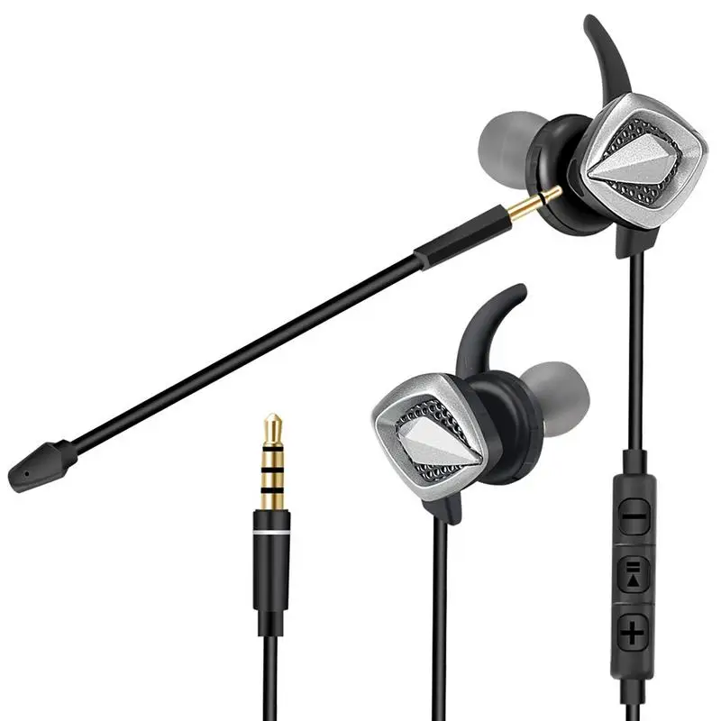 

Portable K2 Soft In-ear Earphones With Microphone Stereo Music Hifi Earset Playing Games Sports Earbuds Desktop Computer Phone